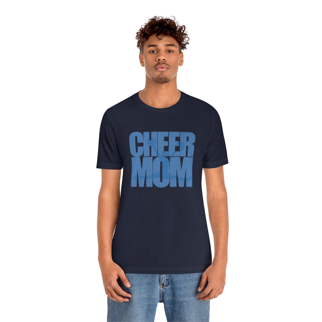 Cheer Mom T-Shirt - Blue