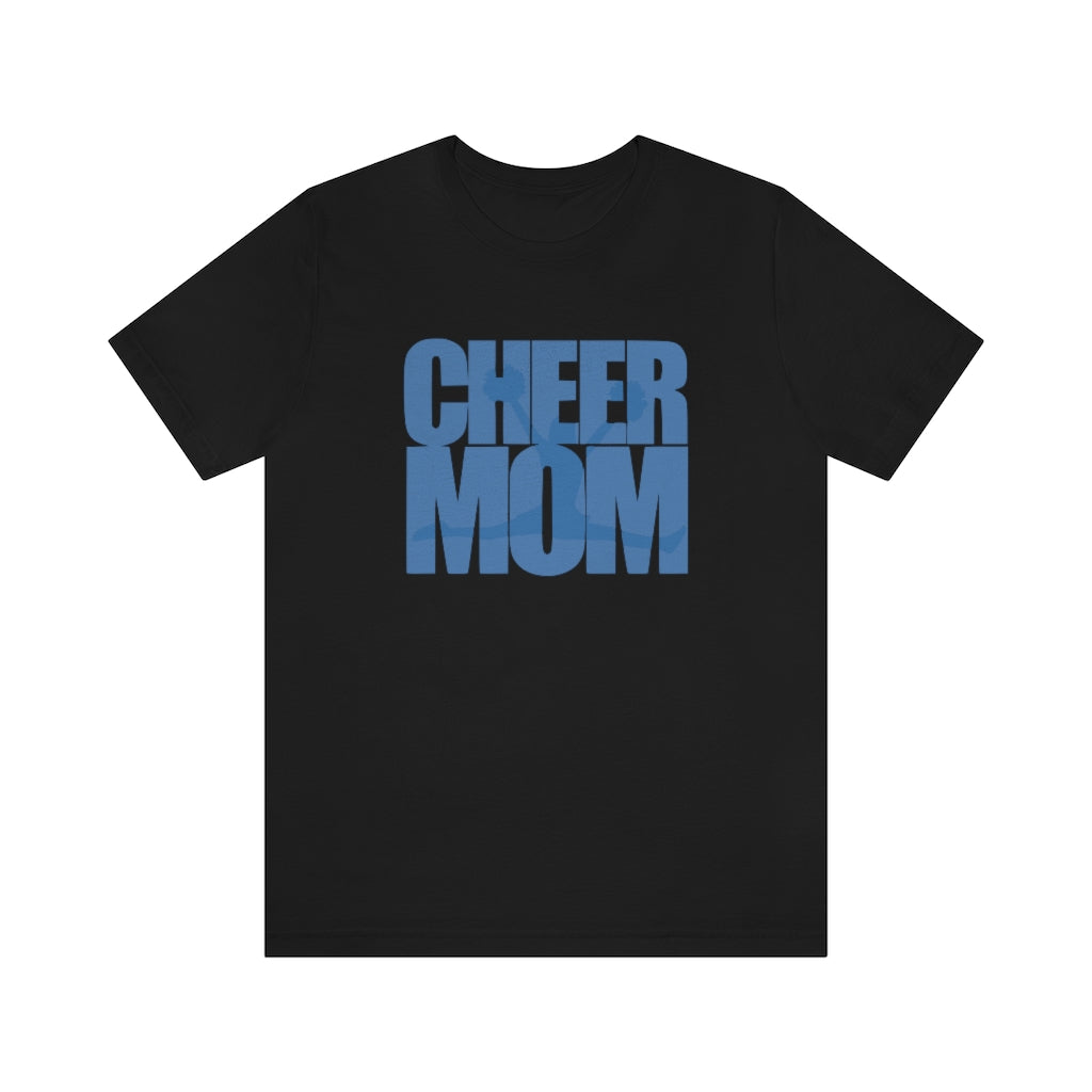 Cheer Mom T-Shirt - Blue